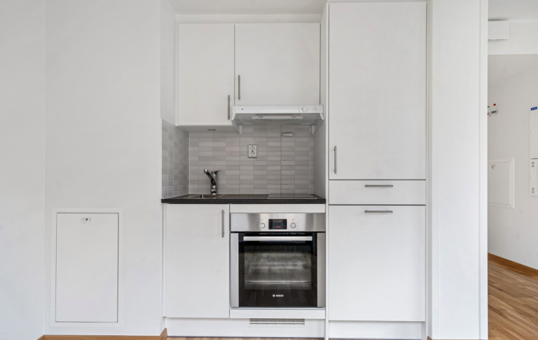 Kjøkken med integrerte hvitevarer